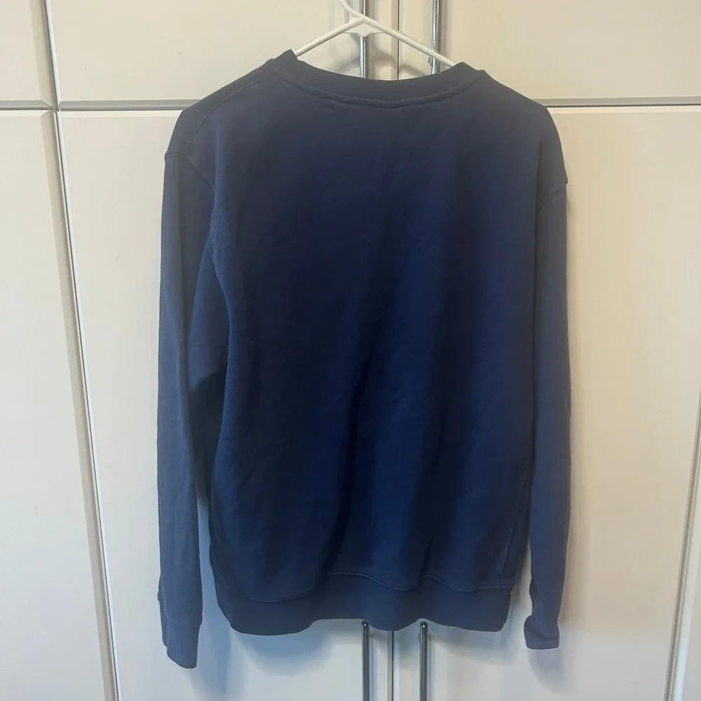 Nike Sportswear Club Fleece Crewneck Sweatshirt Navy Blue Large BV2662-410